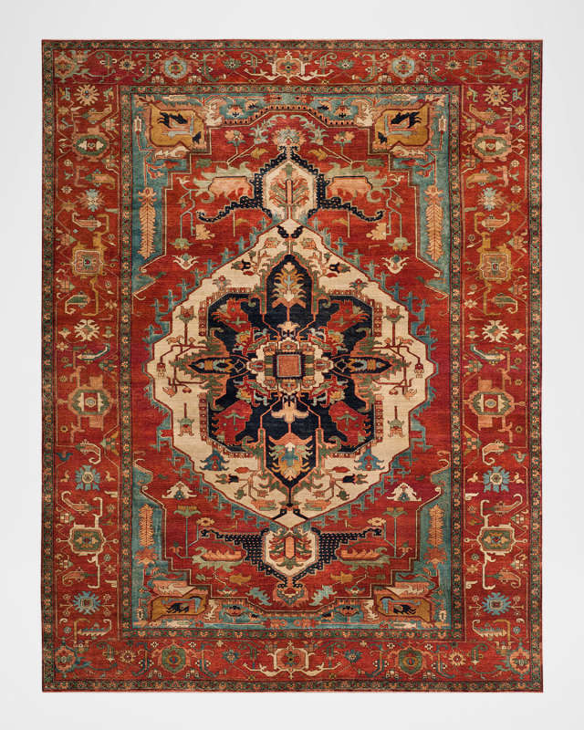 Gawsworth Hand-Knotted Rug, 9' x 12'